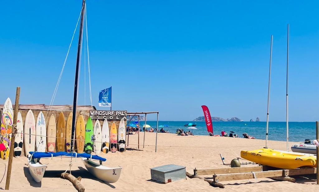 Precioso Apartamento En La Playa De Pals Con Piscina - Recinto Puig Sa Guilla Екстериор снимка